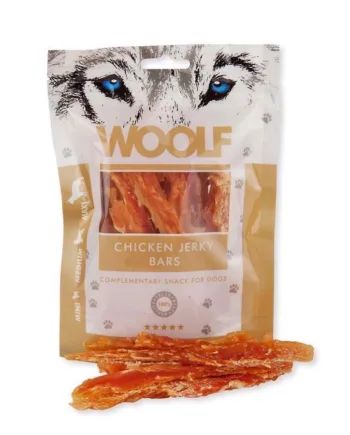 Woolf Chicken Jerky Bars