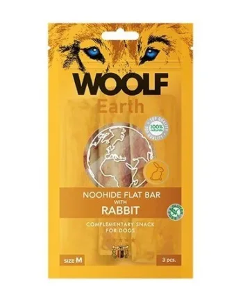 Woolf Noohide Sticks   Stk Medium  Rabbit
