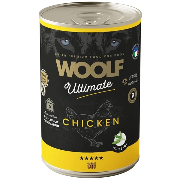 Woolf Ultimate Chicken Dåsemad 400g