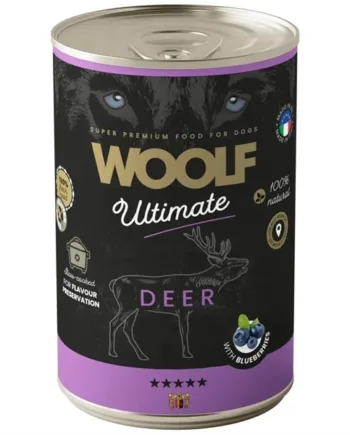 Woolf Ultimate Deer Dåsemad  400g
