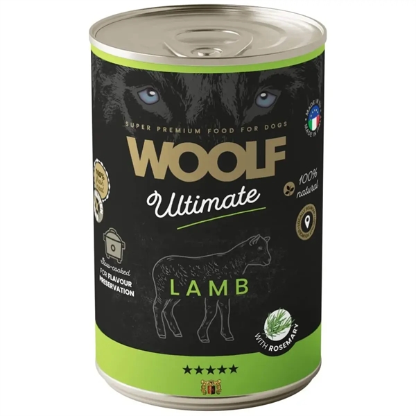 Woolf Ultimate Lamb Dåsemad  400g