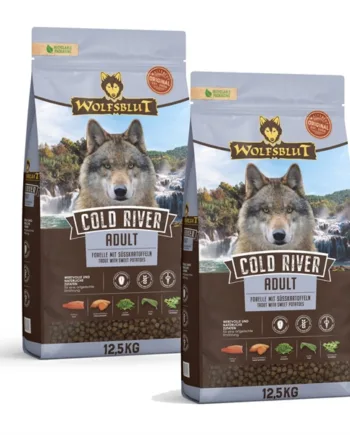 12   Kg Wolfsblut Cold River Adult Storkøb Rabat