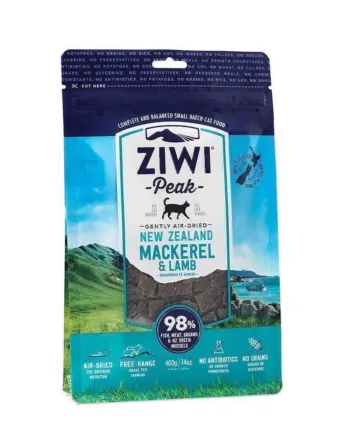 Ziwipeak Cat Air-dried Mackerel   Lamb  400g
