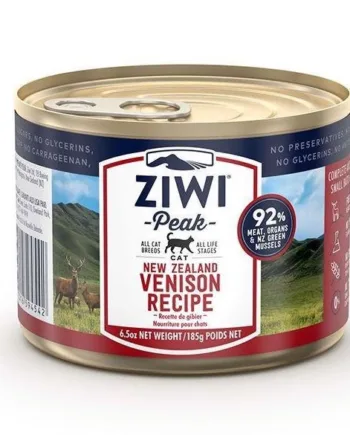 Ziwipeak Cat Dåsemad Venison  185g