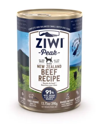 Ziwipeak Dåsemad Beef  390g