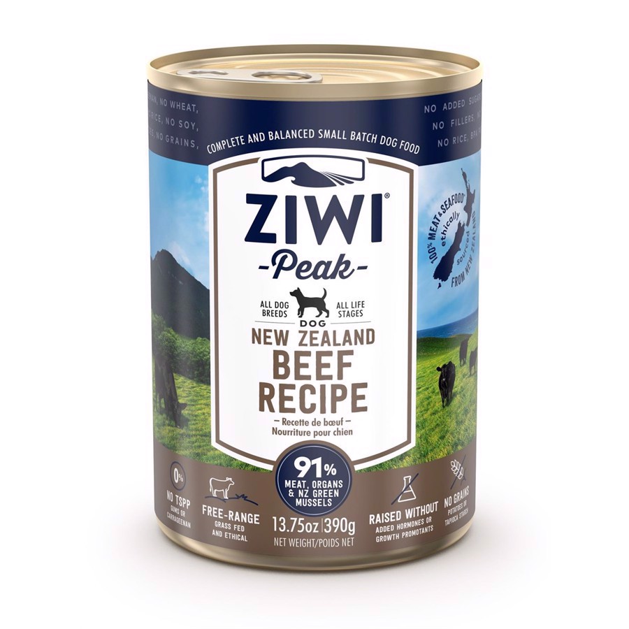 Ziwipeak Dog Beef Dåsemad 390g