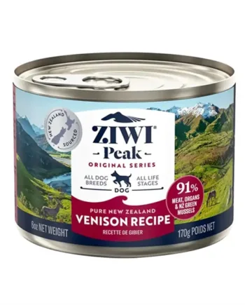 Ziwipeak Dog Dåsemad Venison  170g