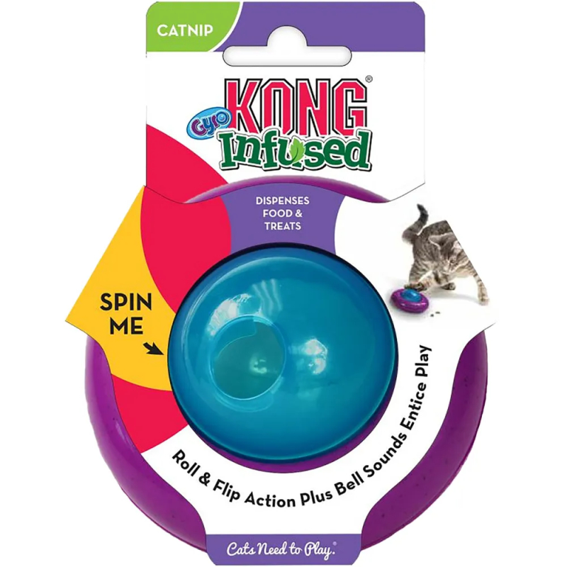 Cat Gyro Fra Kong  Godbidsbold Med Katteurt Og Klokke