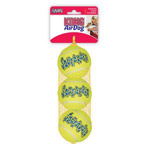 Imazo  Kong Airdog Squeaker Tenisbolde 3pak 7cm Hundelegetøj Hundelegetøj Alt Til Hunden