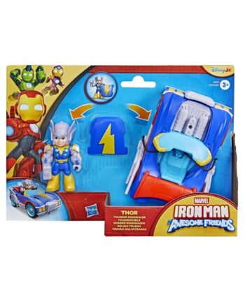 Marvel Iron Man And His Awesome Friends Thor Thunder Roadracer