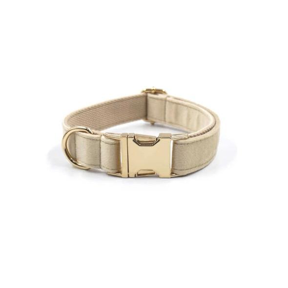 Hundehalsbånd  Ella Beige Xxs