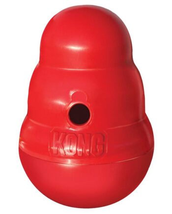 Kong Wobbler   19x13x13cm  Aktivt Legetøj Til Hunde Over 12 Kg  Maskinvaskbar