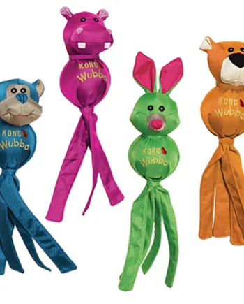 Kong Wubba Ballistic Friends Hundelegetøj    Ass  Modeller For Hunde