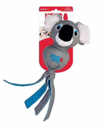 Kong Wubba Zoo Koala   37x13x9cm  Legetøj Til Hunde Med Squeaker Og Forstærket Stof  For Hunde