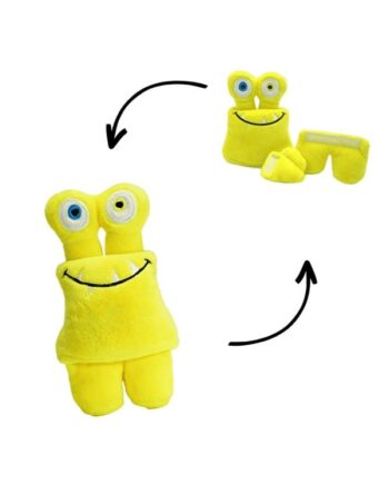Tearrible Aktivitets Bamse Tiny Gul-   Piv 14 Cm