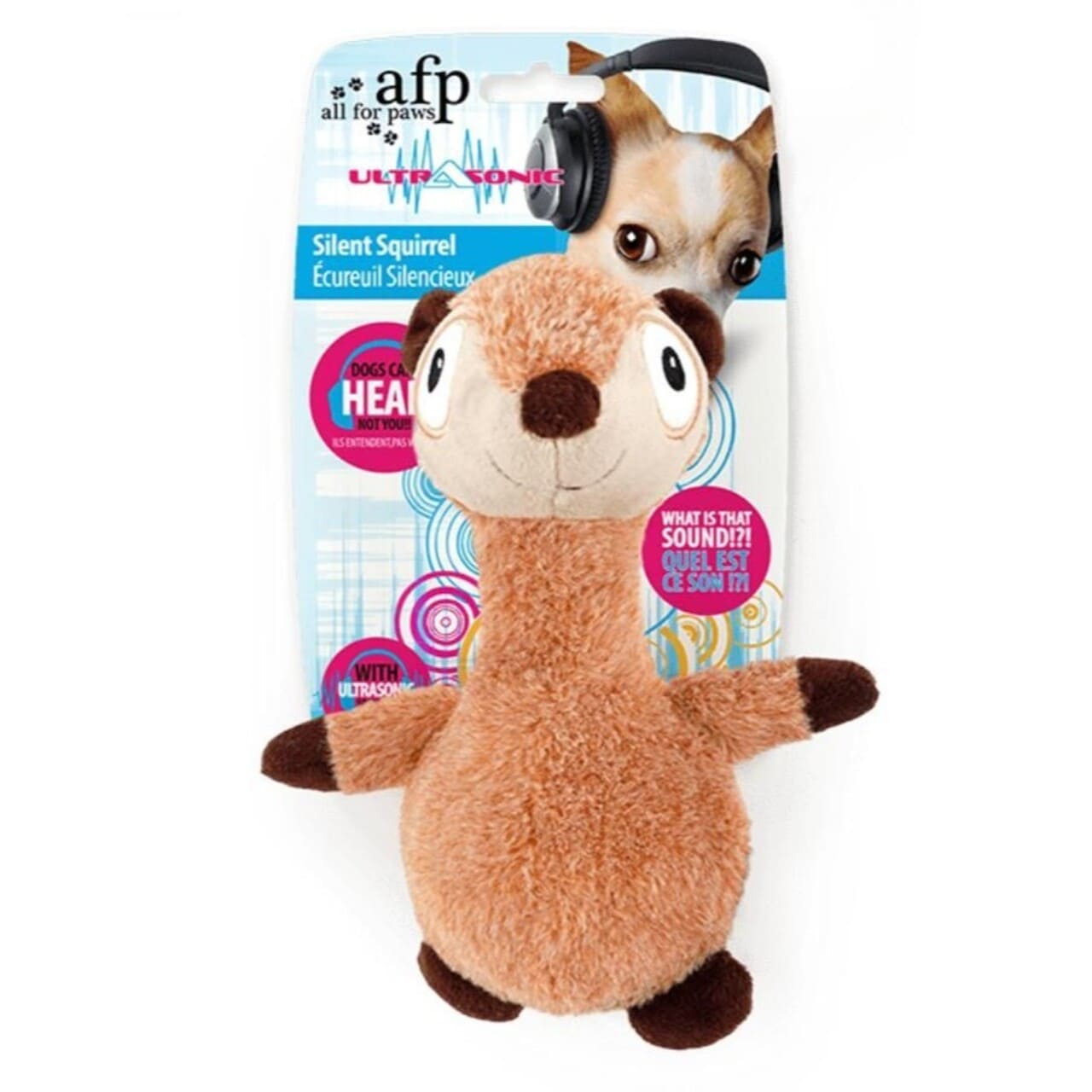 Meldgaard  Afp Ultrasonic Silent Egern 22cm Hundelegetøj Plys Quot Quot Polyester Alt Til Hunden