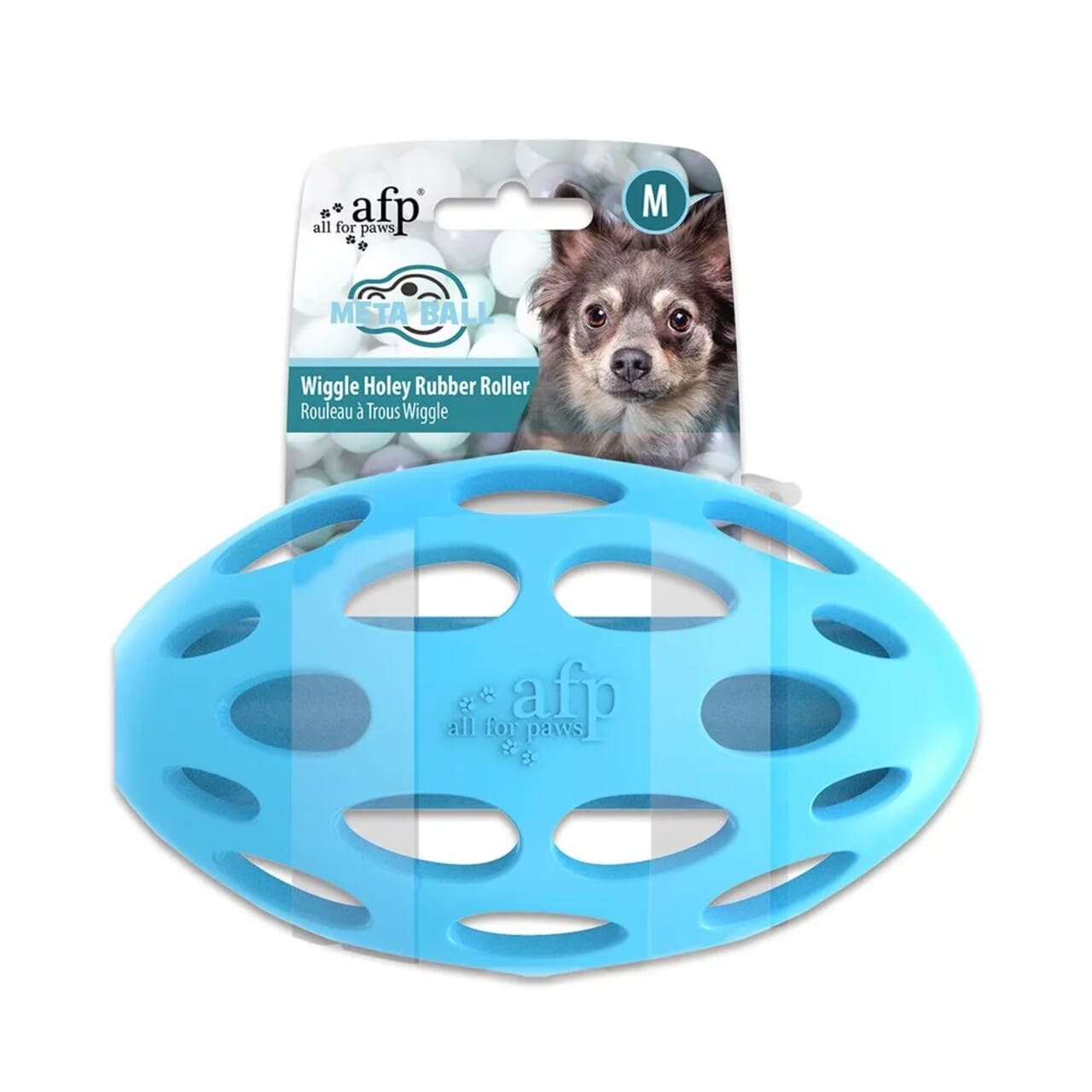 Afp Wiggle Holey Roller   Hundelegetøj Aktivering Til Hunde Med Flere Funktioner