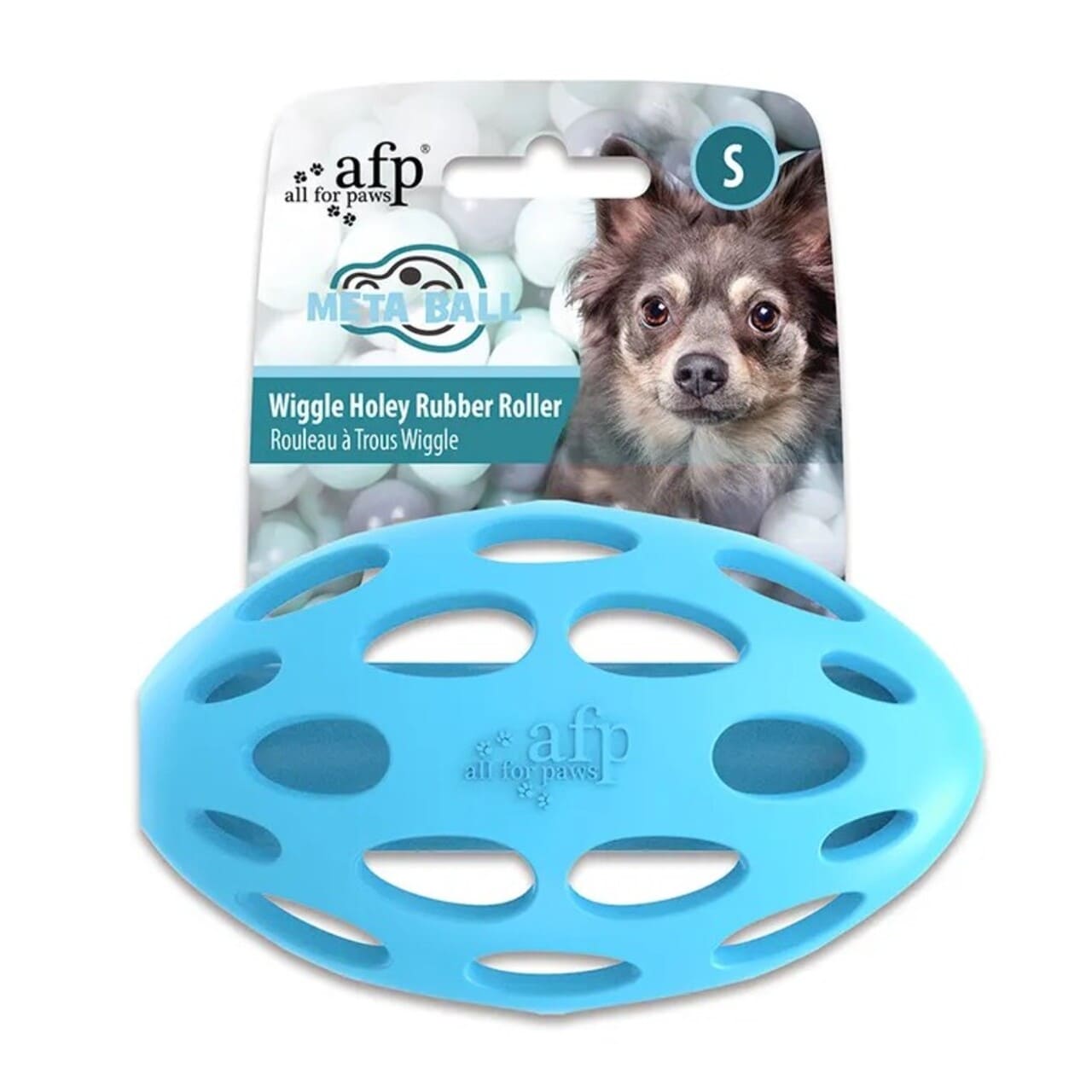 Afp Wiggle Holey Roller   Hundelegetøj Aktivering Til Små Hunde Med Afp Wiggle Holey Roller    Af Imazo