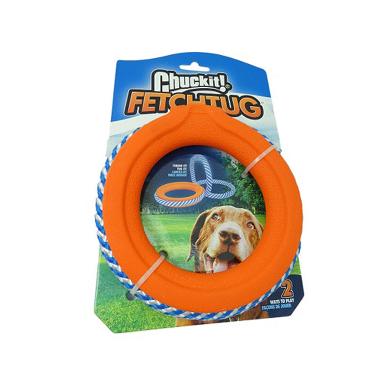 Whesco Chuckit Fetch Tug Ring Hundelegetøj Robust Gummi Alt Til Hunden