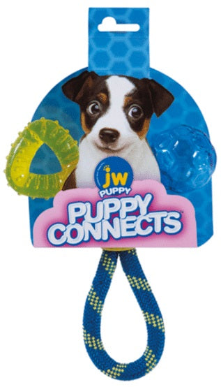 Whesco Jw Puppy Connects Hundelegetøj Reb Quot Quot Robust Gummi Alt Til Hunden