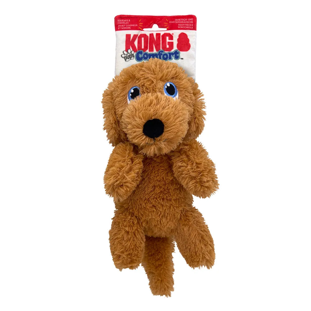 Imazo  Kong Comfort Pups Goldie   33x15x11 5cm Hundelegetøj Plys Alt Til Hunden