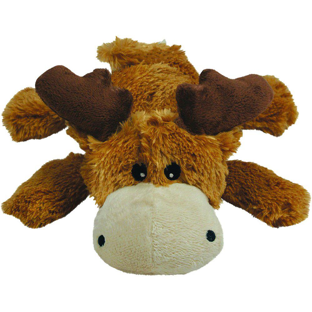 Kong Cozie Marvin Moose    Hundebamse   Kæmpe Størrelse Med Indbygget Squeaker Fra Kong
