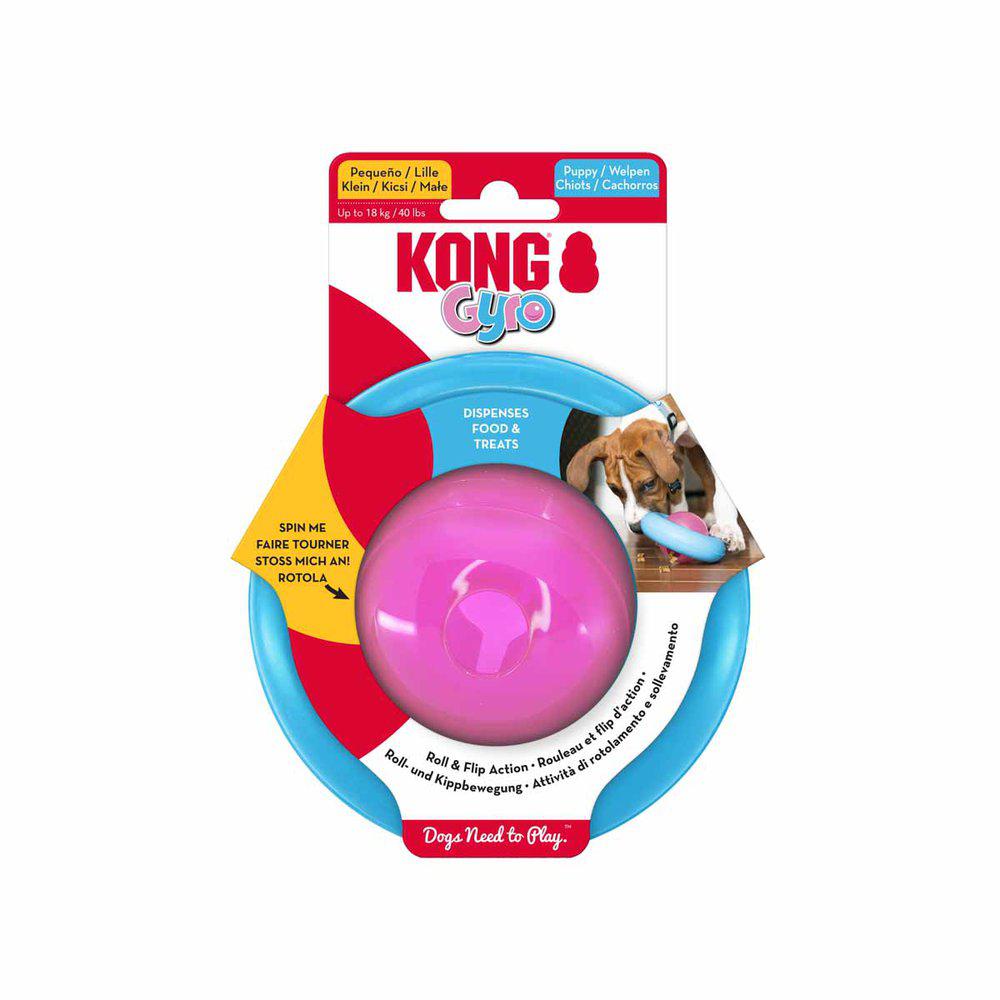 Imazo  Kong Puppy Gyro Mix7 5x13x13cm Hundelegetøj Robust Gummi Alt Til Hunden