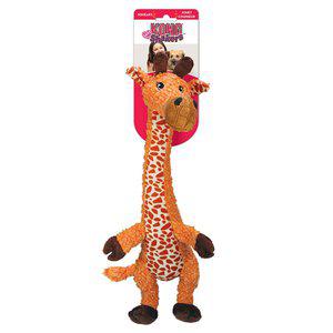 Kong Shakers Giraf 41 Cm Hundelegetøj Med Lav Pivelyd For Hunde