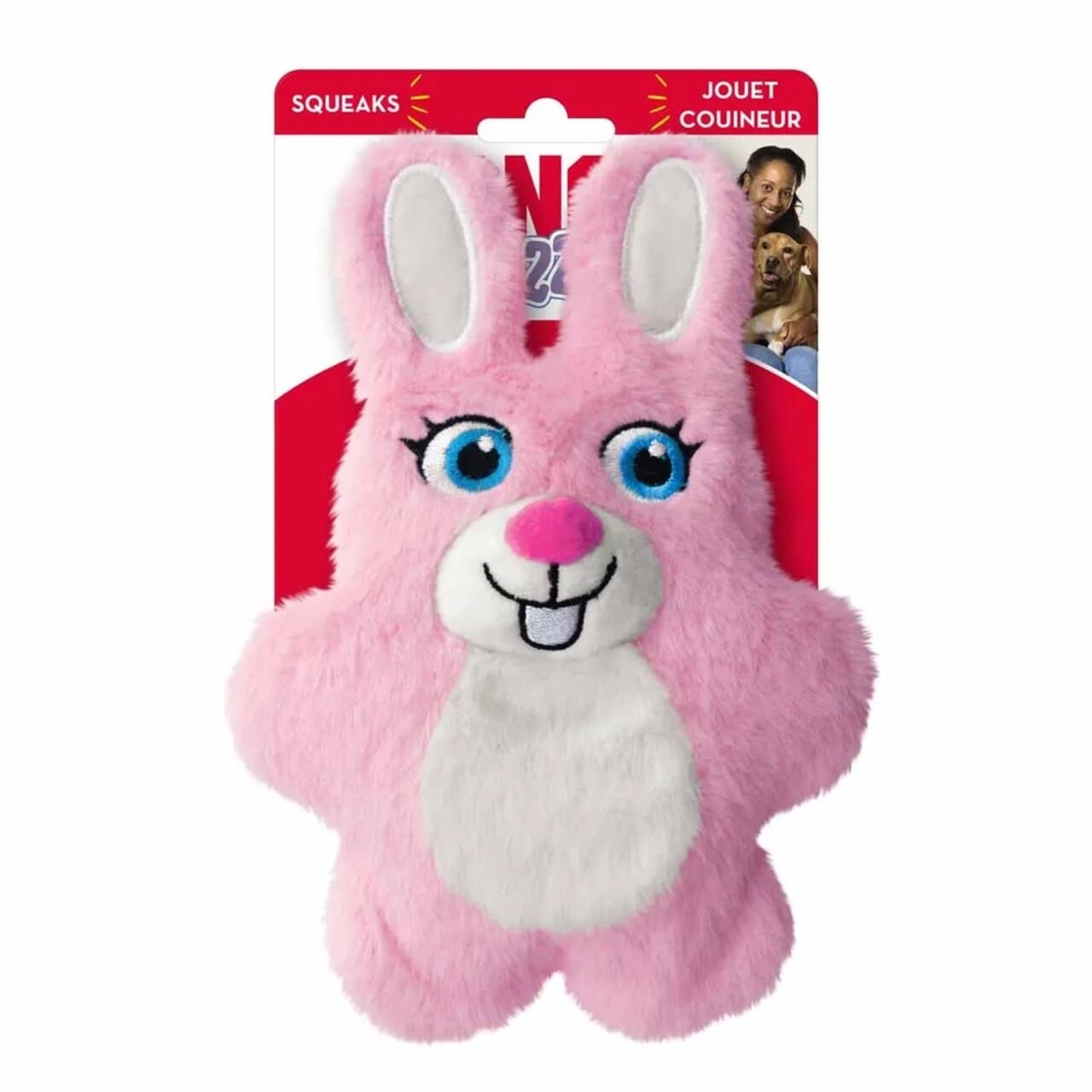 Imazo  Kong Snuzzles Kiddos Bunny    Plyslegetøj Med Helkrops-piv Til Hvalpe Hundelegetøj Plys Alt Til Hunden