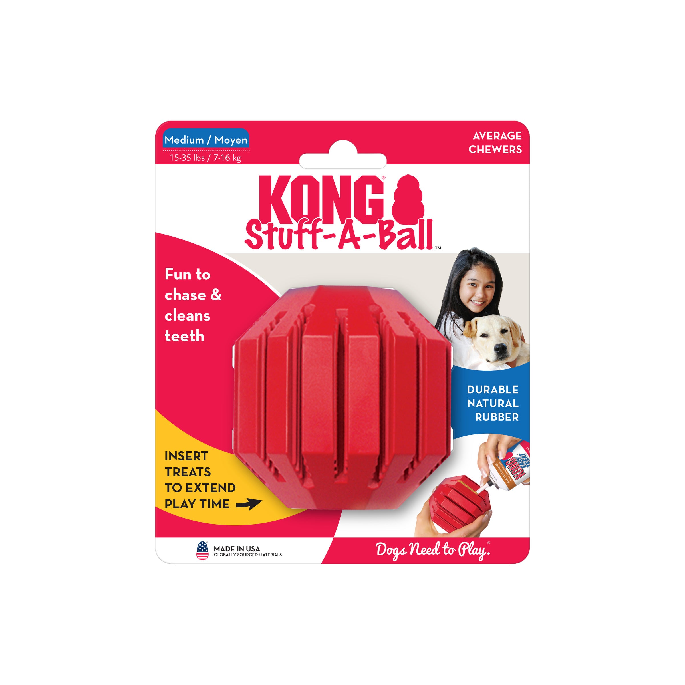 Imazo  Kong Stuff- -ball   Hundelegetøj Hundelegetøj Alt Til Hunden