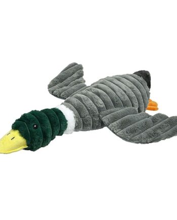 Party Pets Mallard Duck 65 Cm Stort Hundelegetøj Med Lyd Og Naturtro Design For Hunde