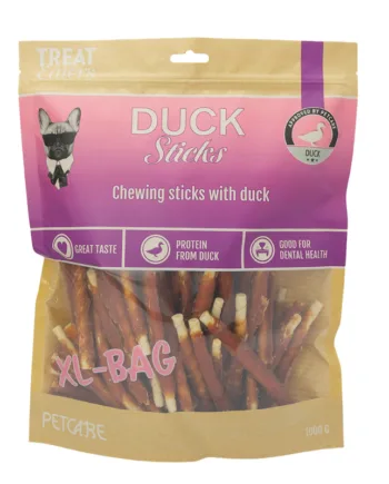 Treateaters Duck Sticks  Lækre Hundesnacks  1000