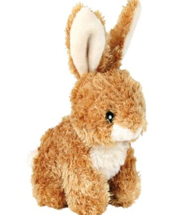 Trixie Dog Toy Rabbit Plushie Squeaker Assorted Colors 15cm