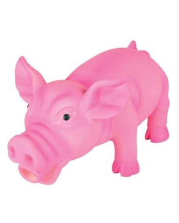 Trixie Pig Animal Sound Latex Polyester Fleece 17 Cm Assorted