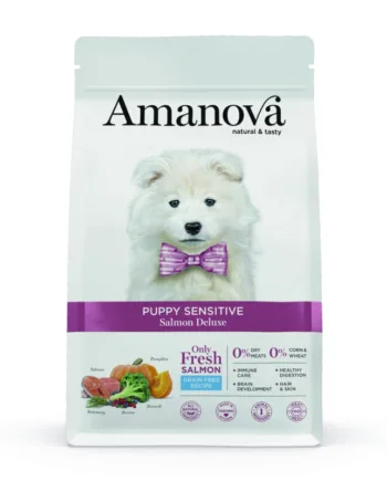 Amanova Laks Sensitive Kornfrit Hvalpefoder   Kg