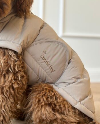 By Doodle Dogs Eva Hundejakke Vinter   Beige