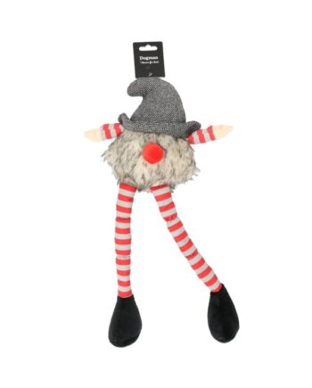 Dogman Hundelegetøj Julemand Langben 46cm