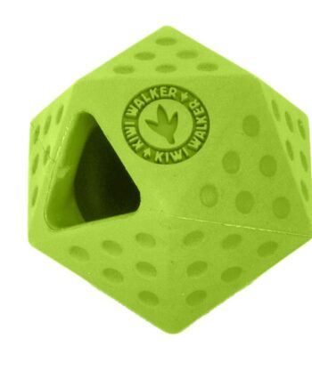 Kiwi Walker Icosaball Mini  Aktiveringsbold Til Hund Flere Farver  For Små Hunde  Med Godbidder Og Tørfoder  Aktivere Hundens Naturlige Instinkter