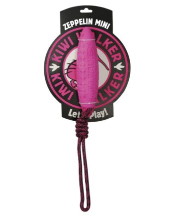 Kiwi Walker Zeppelin Mini  Flydende Hundelegetøj Flere Farver Fra Abc Hundeudstyr  Ideelt Til Små Og Mellemstore Hunde